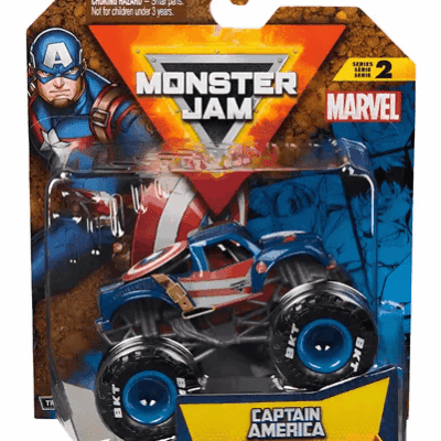 Monster Jam Capitán América