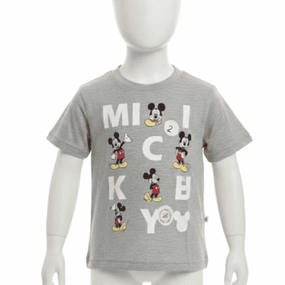 Remera Mickey Letras