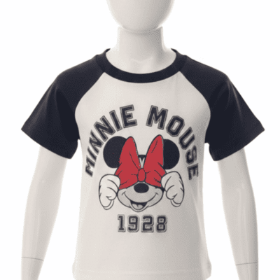 Remera Minnie Blanco & Negro