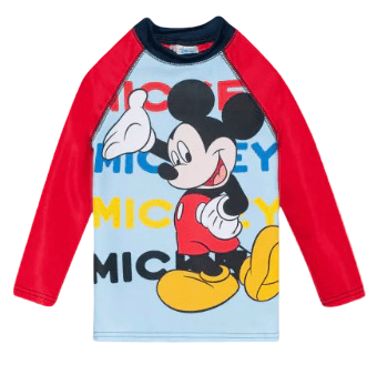 Remera Mickey Manga Larga UV 50+