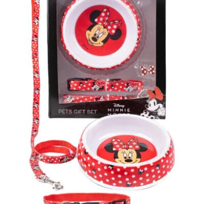 Set para Mascotas Collar + Correa + Comedero