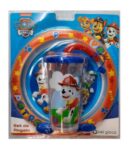 Set Infantil 3 Piezas Plato + Vaso Sport + Cuchara