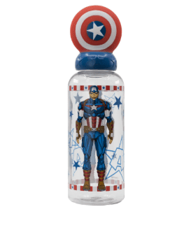 Botella Infantil 560 ml con Tapa 3D