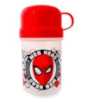 Cantimplora Spiderman con taza