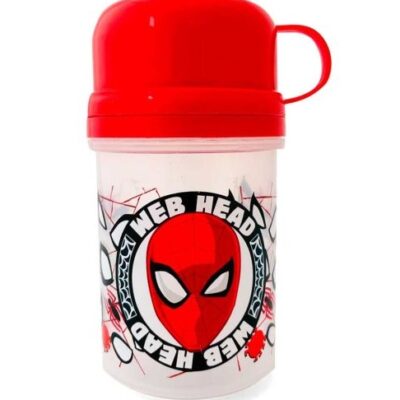 Cantimplora Spiderman con taza