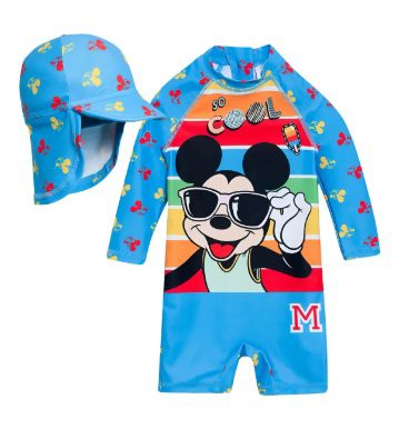 Enterito UV 50+ Mickey (12 a 18 Meses)