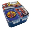 Lunchera Hermética con divisiones Spiderman