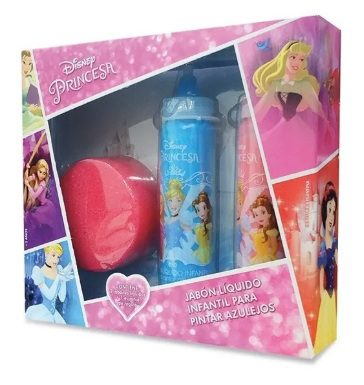 Set Jabón Líquido Infantil Pinta Azulejos + Esponja