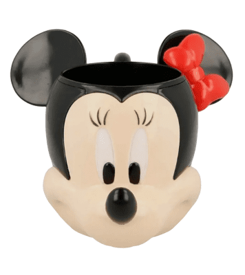 Taza 3D Minnie Plástico 210 ml