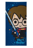 Toallón Tondosado Azul Harry Potter 70 x 130 cm